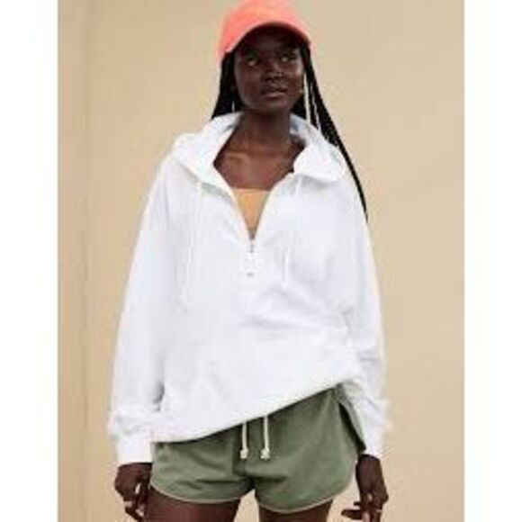 aerie Tops - Aerie Oversized Half Zip Hoodie